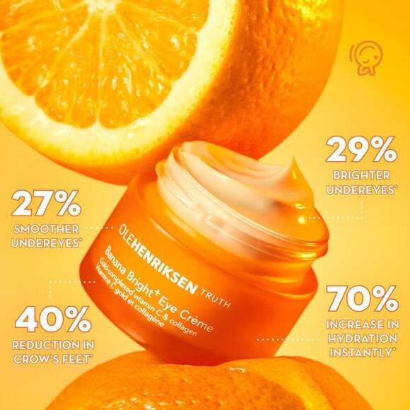 ➡️3/$25⬅️ Ole Henriksen—Banana Bright Vitamin C Eye Cream—Deluxe Mini (3mL)*NIB* - Picture 6 of 7
